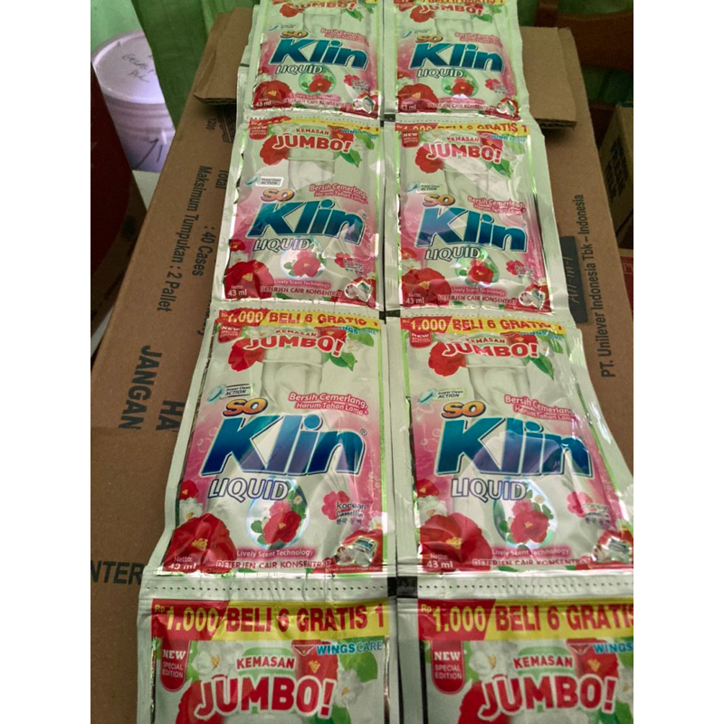 SOKLIN CAIR SOKLIN LIQUID RENCENG MURAH 70ML