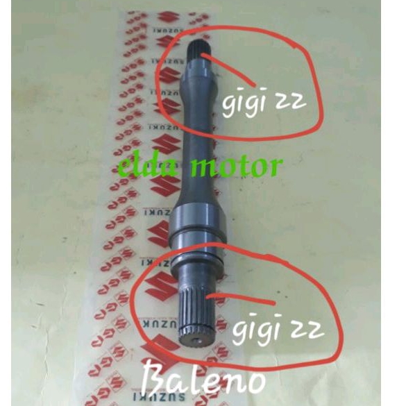 As Intermediate Shaft Intermediate Sambungan As Roda Suzuki Baleno 1997-2002