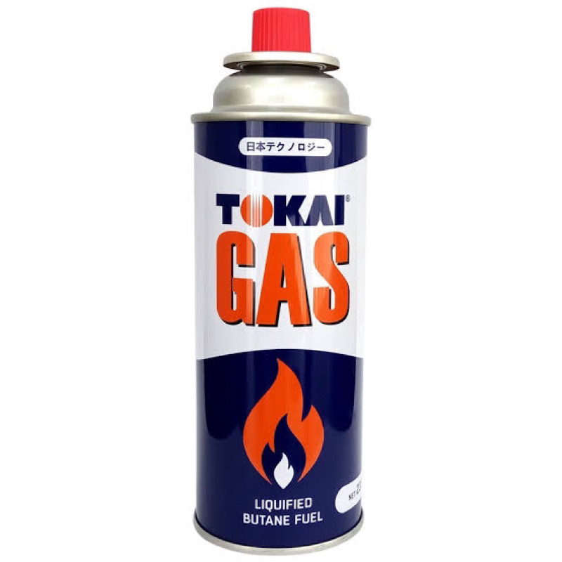 Gas Kaleng Portable Tokai ORIGINAL ASLI / Butane Gas Kompor Portable / Flame Gun Torch / 230gr