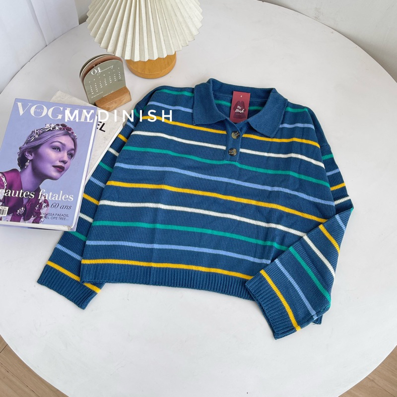 Arumi Crop Blouse - Atasan Blouse Wanita Terbaru