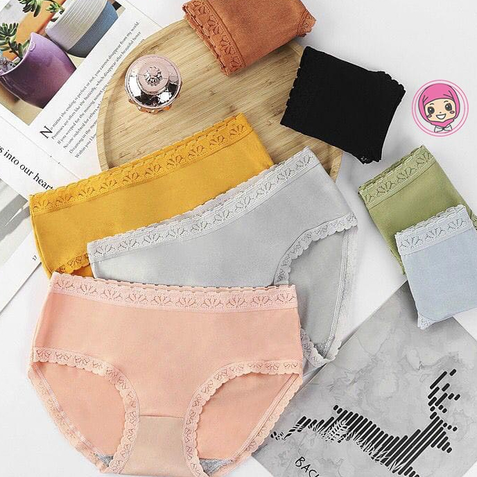 VS - CD Imut fashion Jepang Undies Polos High quality Katun Import CD Sexy Import Fashionable Haode