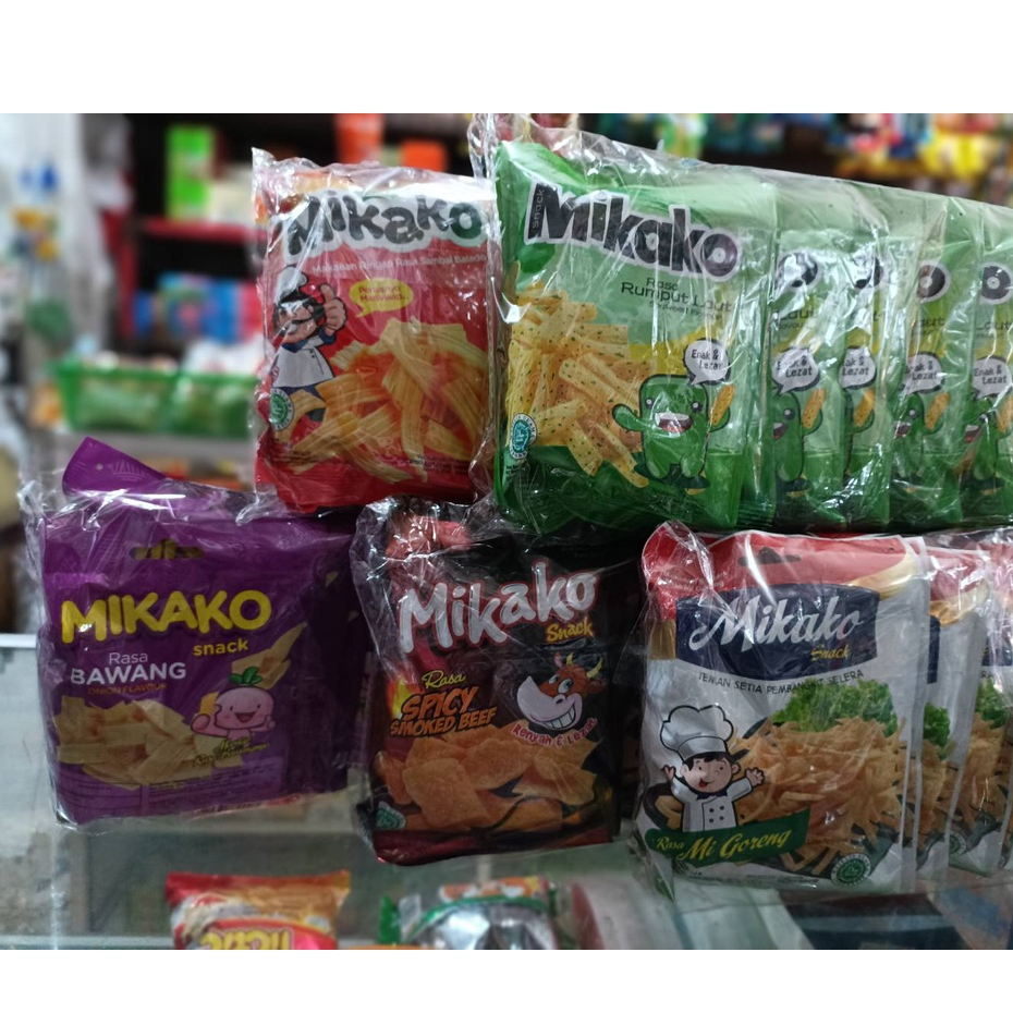 

[PAK] Mikako Snack Kripik Aneka Rasa 10pcs