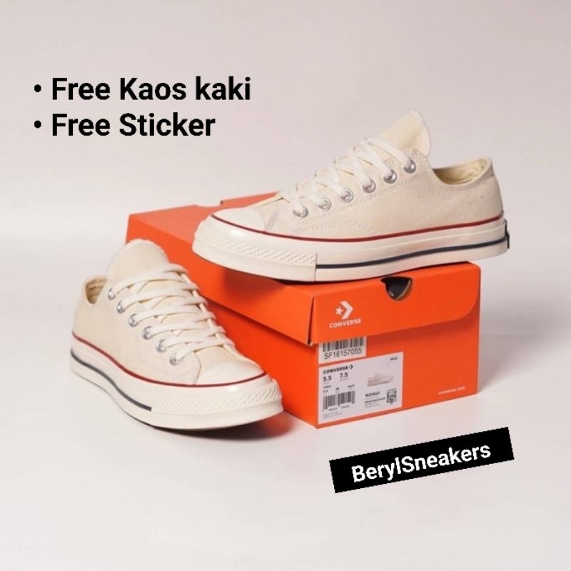 Sepatu Converse 70s Low Cream / Sepatu Allstar Converse / Allstar / Sepatu Converse 70s / Sepatu Con