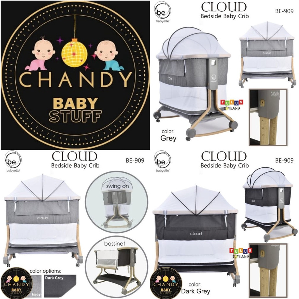 BABY CLOUD BOX BE 909 BABYELLE RANJANG BAYI BISA AYUN