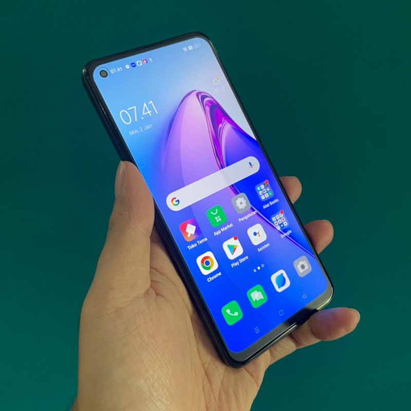 oppo reno 8z 5G ram 8/256gb second bekas pakai mulus fullset original resmi
