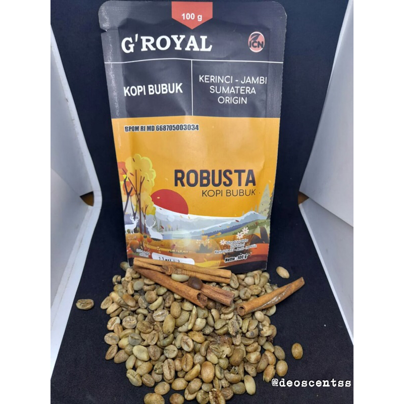 

KOPI BUBUK ORIGINAL || ROBUSTA KOPI KERINCI