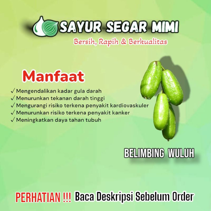 

Belimbing Wuluh - Sᴀʏᴜʀ Sᴇɢᴀʀ ♏ɪᴍɪ