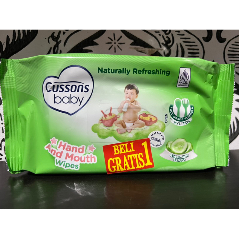 Cusson Baby Wipes 50’s Beli 1 Gratis 1