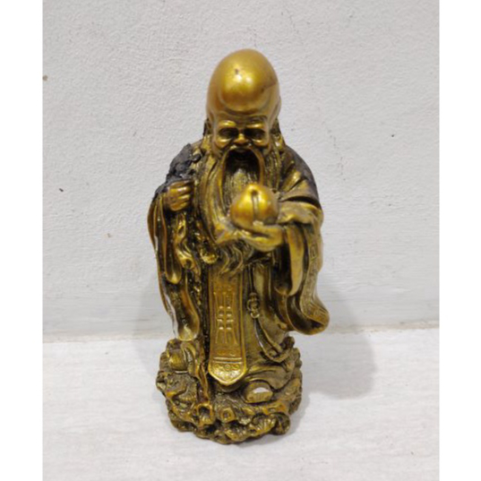 Patung Dewa Bumi Fiber Kuno Jadul Antik