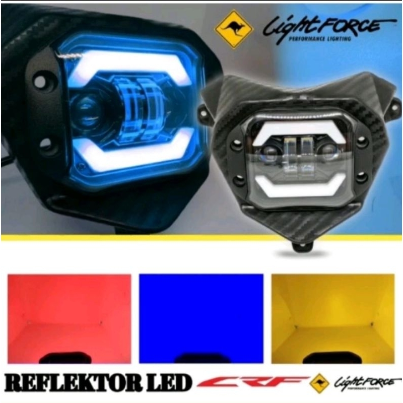 Lampu utaman daymeker/Reflektor daymeker KLX150/Crf150/WR/ depan LED