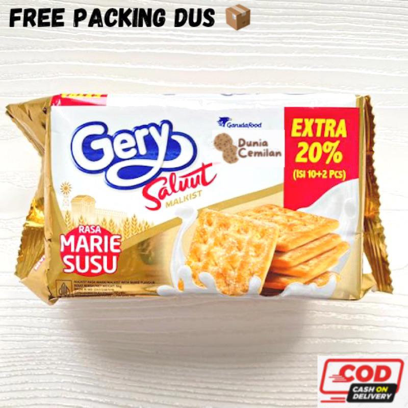 [TERMURAH!!] Gery Saluut Malkist 1 PAK @84gram - Biskuit Enak Balut Coklat Nikmat Murah