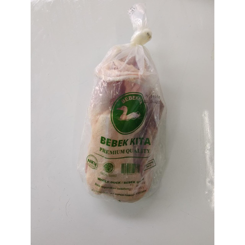 

Daging Bebek Peking 1,2KG Pakai Kepala Kaki