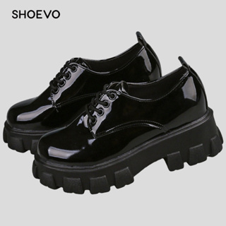 Image of SHOEVO Rachel Boots Sepatu Sneakers Boots oxford shoes wanita Formal Kerja Wanita | sepatu wanita warna | sepatu mayoret | sepatu hitam | sepatu kerja wanita hitam | sepatu kerja formal ST001