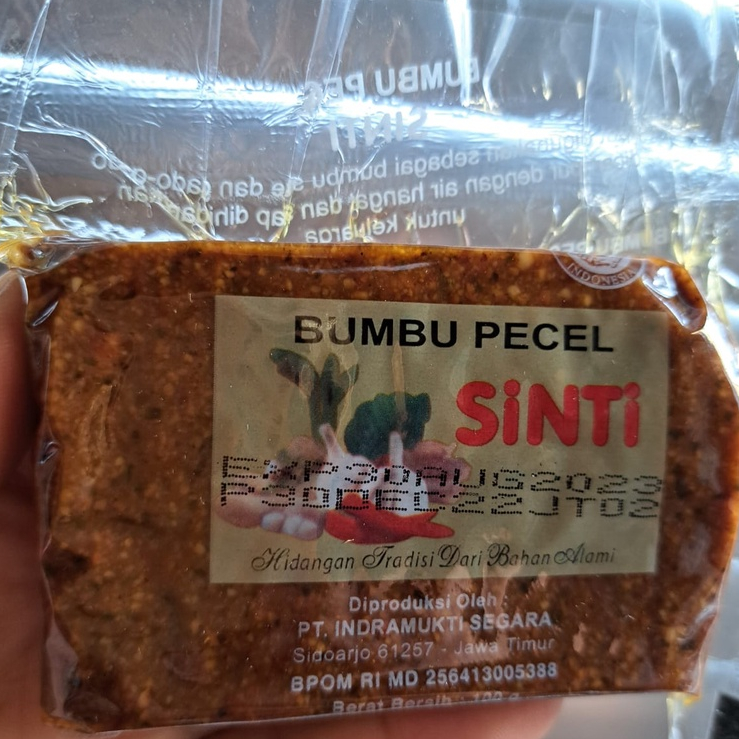 

Sambal pecel/bumbu pecel cap sinti 100gram