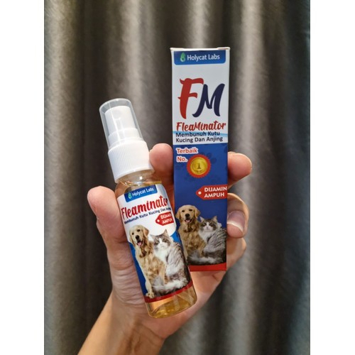 FM Fleaminator Spray Obat Kutu Kucing dan Anjing