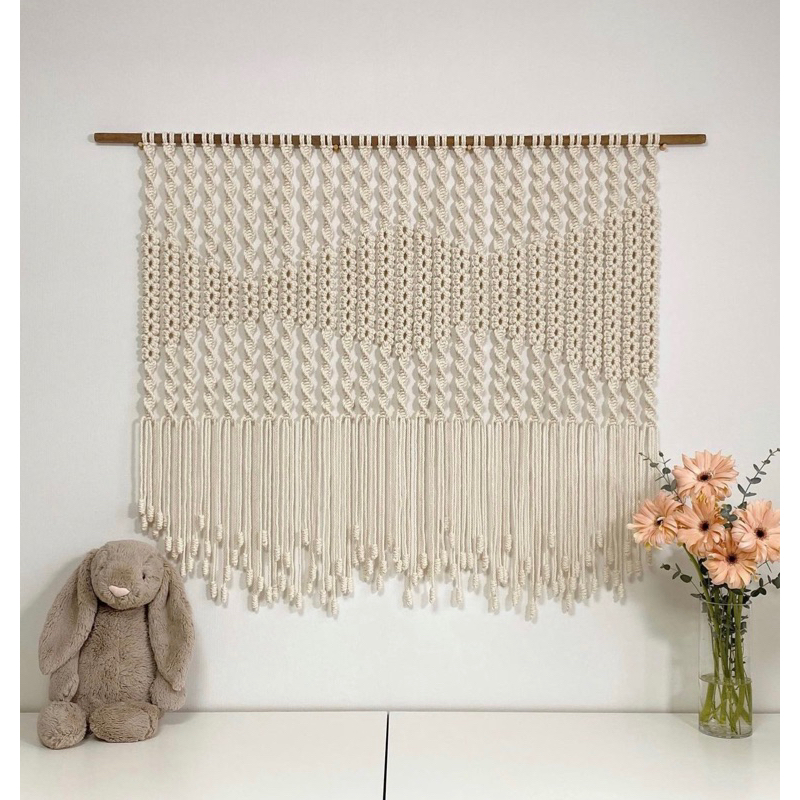 Hiasan Dinding Macrame Dekorasi Rumah Besar