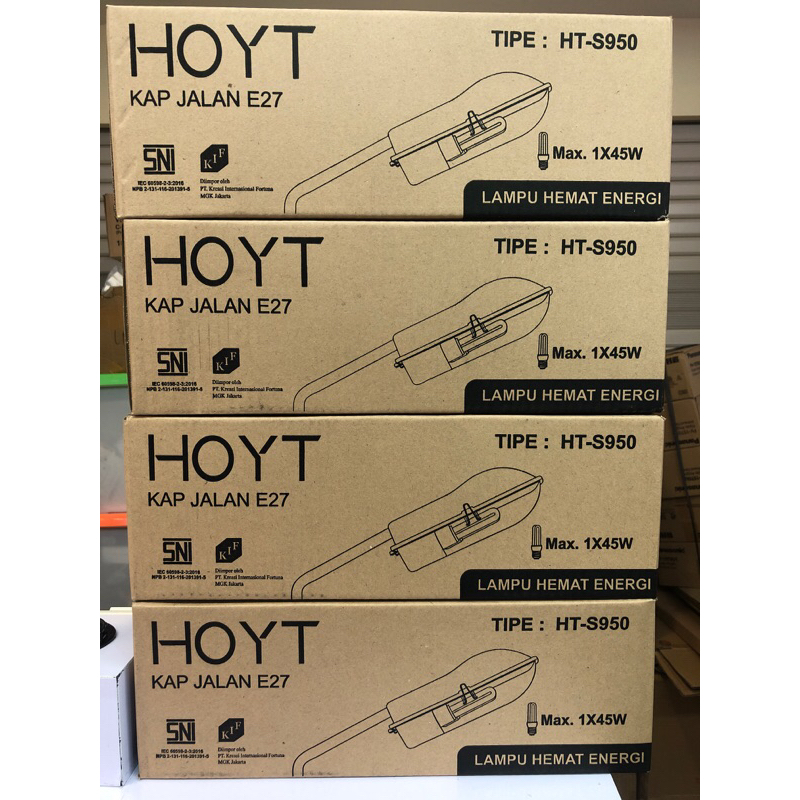 Kap lampu jalan PJU E27 waterproof