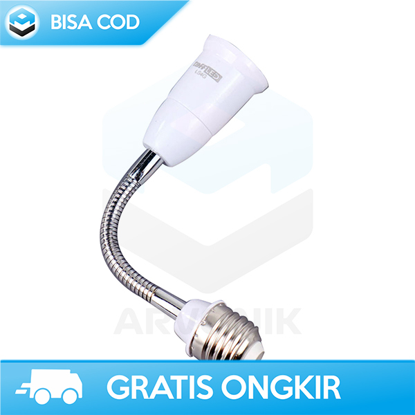 FITTING LAMPU FLEXIBLE EKSTENSI BOHLAM  SOKET E27 19.5CM TAFFLED LS4G