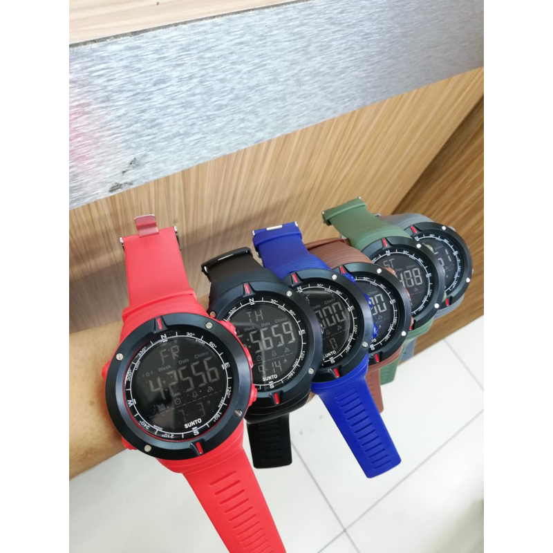 jam tangan pria digital sunto import murah