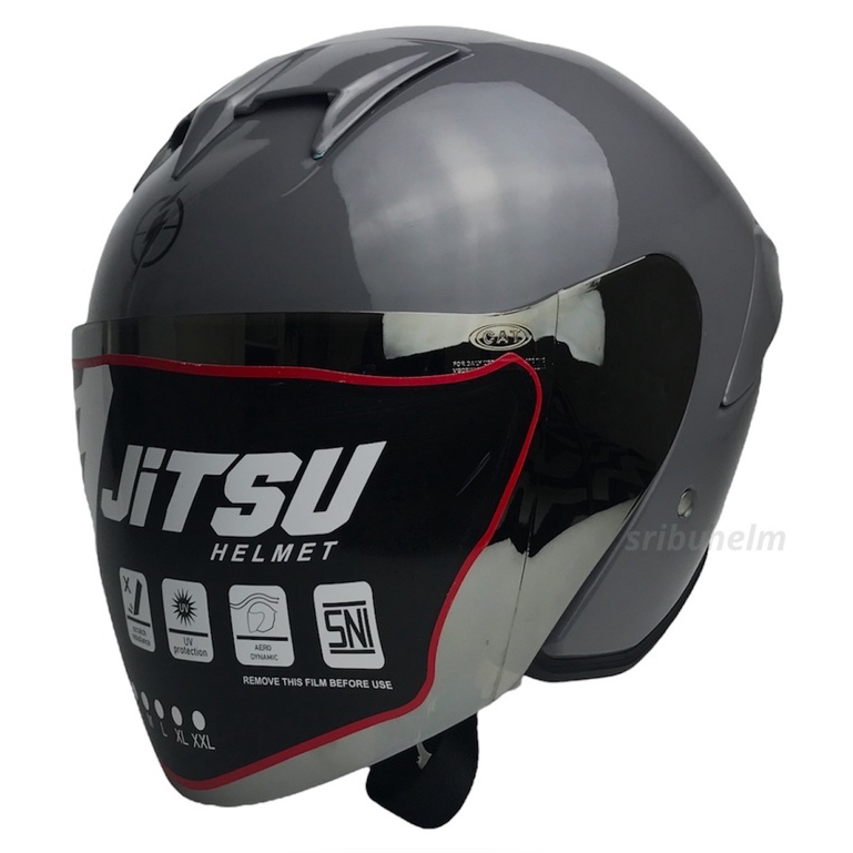 Jual Helm Jitsu JS1 Half Face SNI Shopee Indonesia
