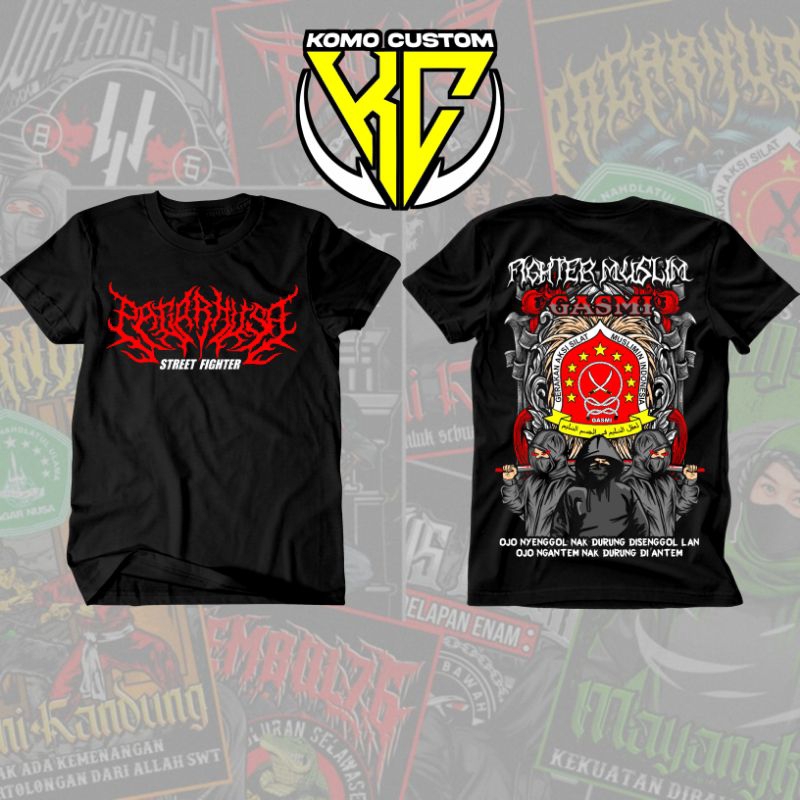 KAOS GASMI & PELESTARI PENCAK DOR (GASMI FULL PUNGGUNG)