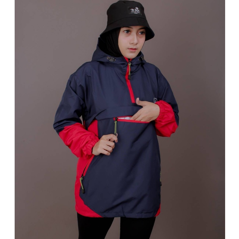 Jaket Cagoule Malori Waterfroop Wanita-Pria The Bojiel Premium