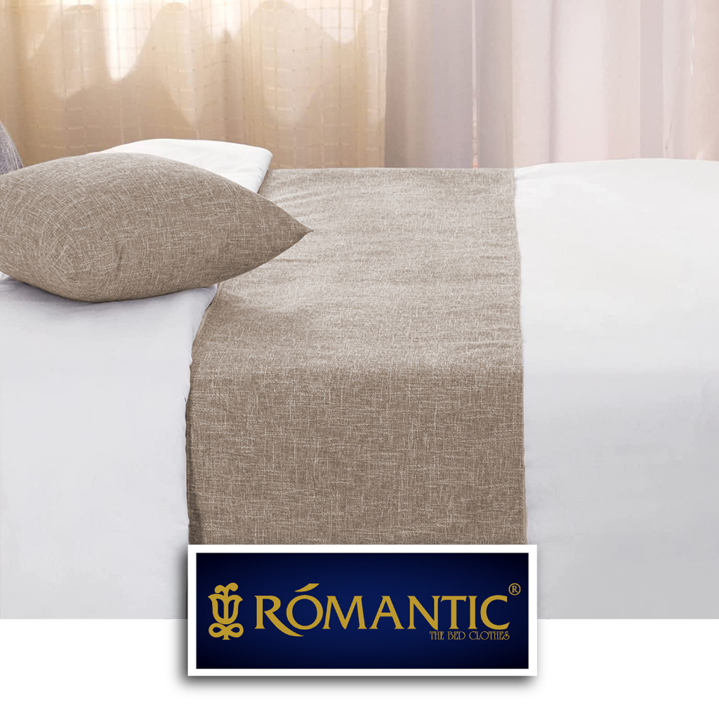 Bed Runner / Selendang kasur Sand by ROMANTIC standard Hotel minimalis