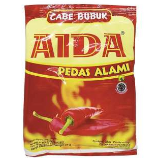 

CABE BUBUK AIDA PEDAS ALAMI SACHET 25 GR