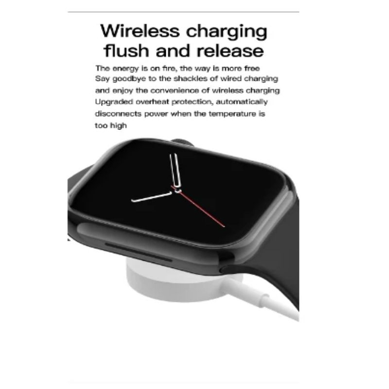 SMARTWATCH Bluetooth Call Wireless Charging Z52 Fitnes Tracker Detak Jantung