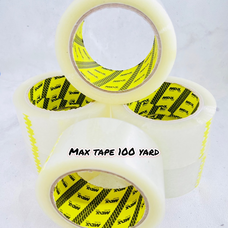 

Lakban Isolasi Bening Lakban Max Tape 48mm 2inch 100 yard