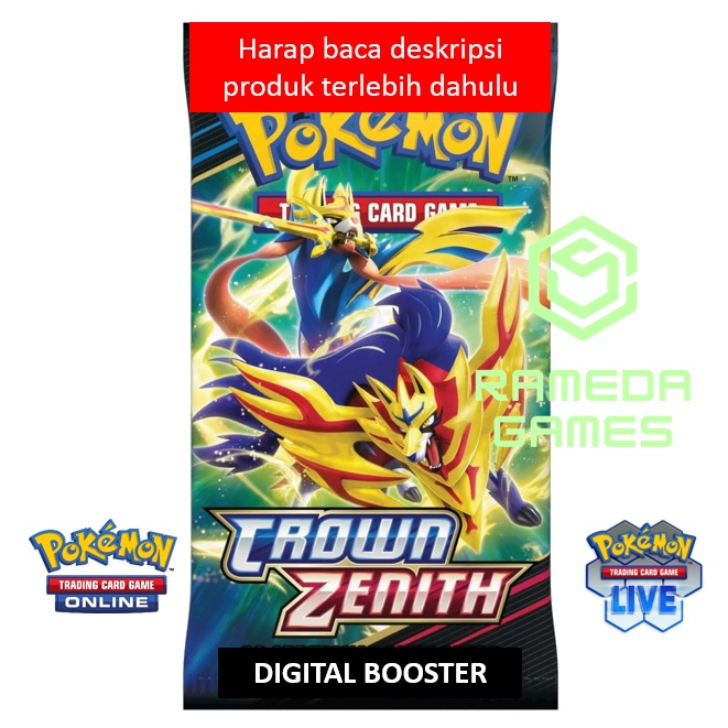 PTCGL - Crown Zenith Booster