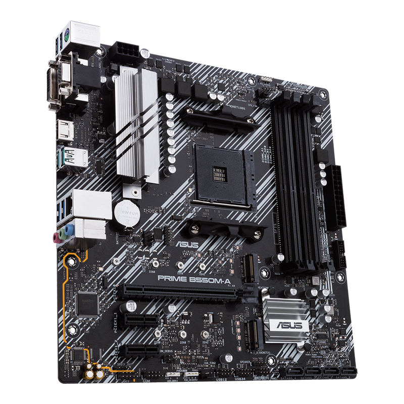 ASUS PRIME B550M-A | MOTHER BOARD AMD B550 AM4 DDR4 mATX