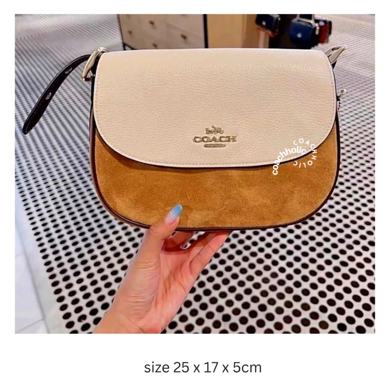 coach macie saddle bag