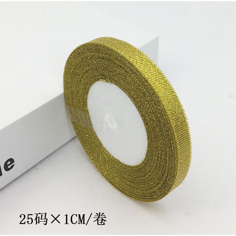 

Pita Kain Satin Warna Emas Gold Multifungsi