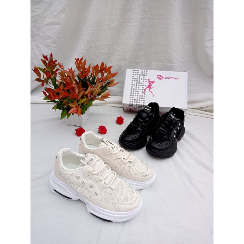 Sepatu Sneakers Wanita Fashion Sofiya Import