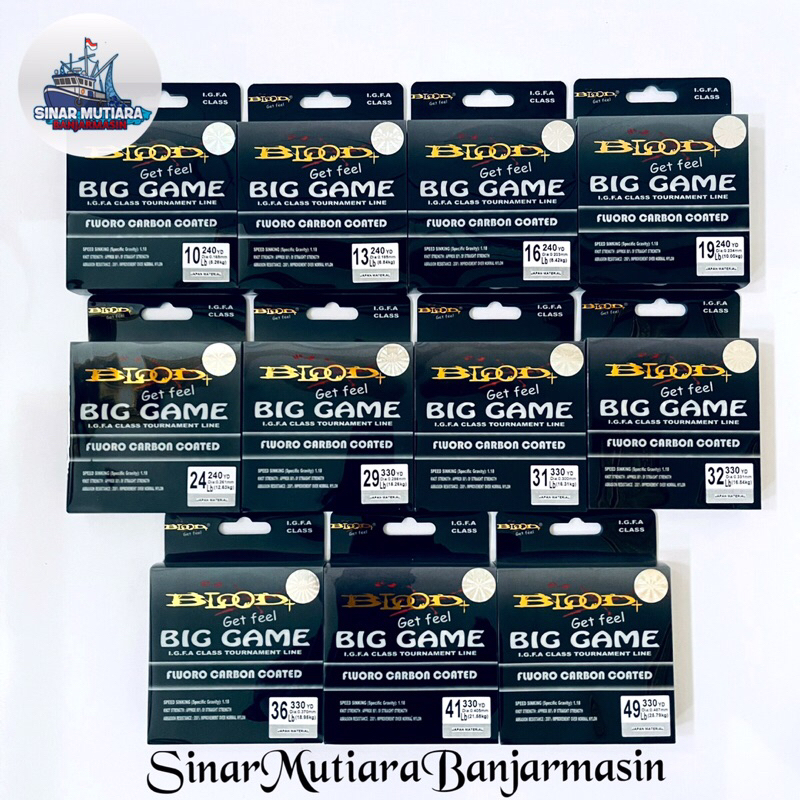 Senar / nylon blood big game