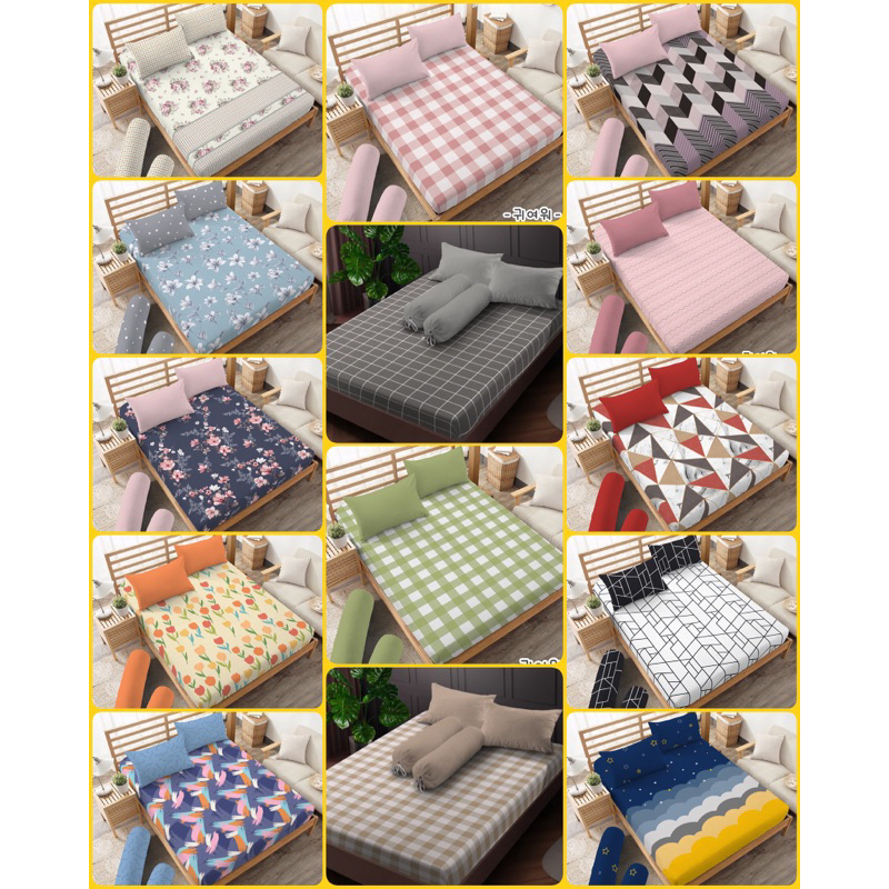 Sprei kintakun king 180x200 tinggi 30cm