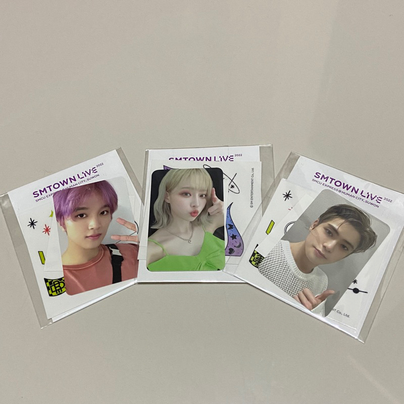 AR TATTOO SMTOWN SMCU WINTER ALBUM HAECHAN JAEHYUN KARINA NCT DREAM AESPA 127