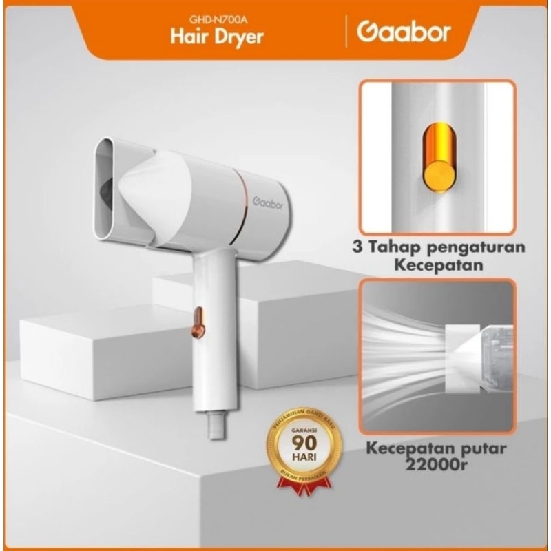 Hair Dryer GAABOR GHD-N700A Pengering Rambut