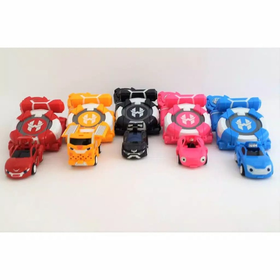 mainan power battle watch car / Robot Jam baru