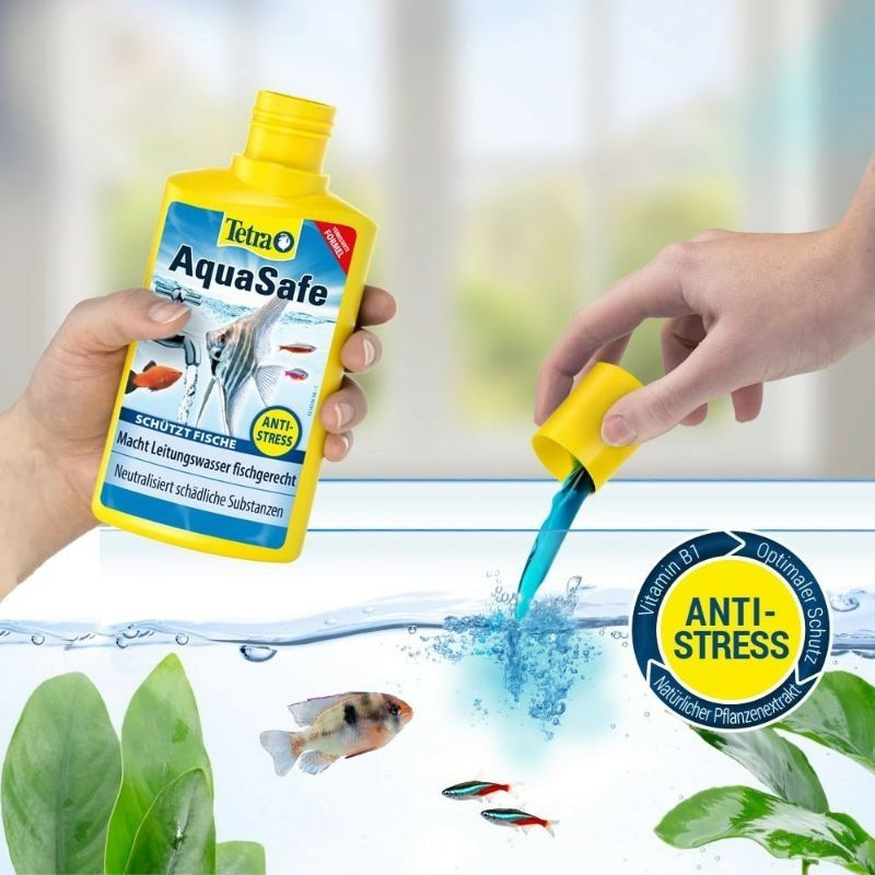 Jual TETRA AQUA SAFE 100ML TETRA AQUASAFE 100ML ORIGINAL MADE IN GERMANY OBAT IKAN Shopee