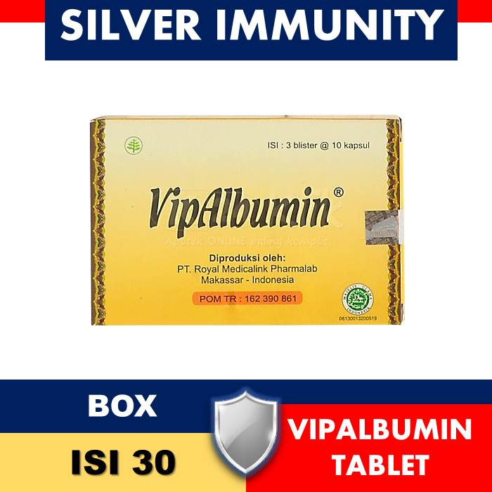 VIPALBUMIN BOX 30 KAPSUL