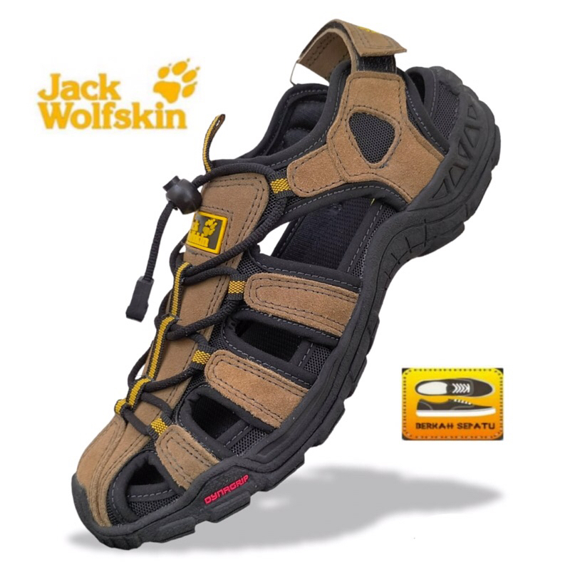 Sepatu Sepeda MTB Terbaru/Sepatu Sandal Gunung Pria Jack Wolfskin /Sepatu gowes pria