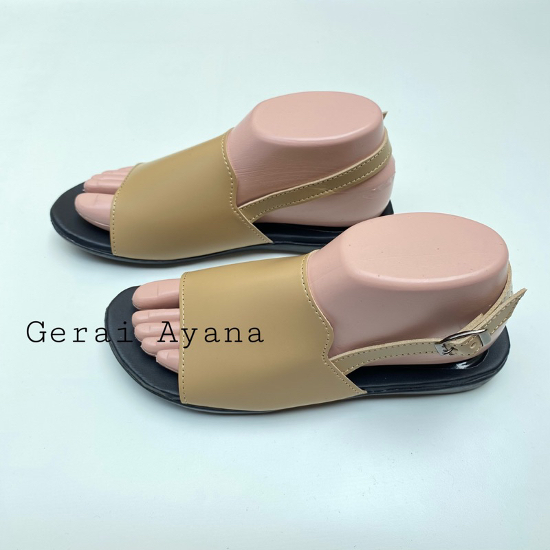 DISKON DAY! Sandal Wanita - Sandal Bando Teplek Viral - Sandal Casual Nevada