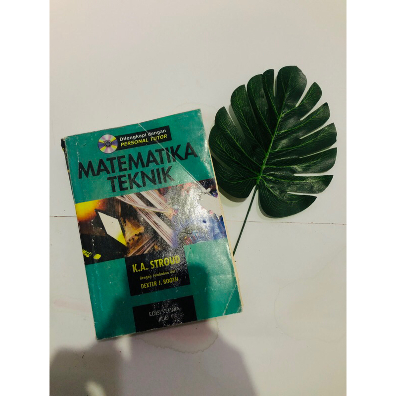 Preloved | Buku Matematika Teknik K.A STROUD Edisi Kelima Jilid 1