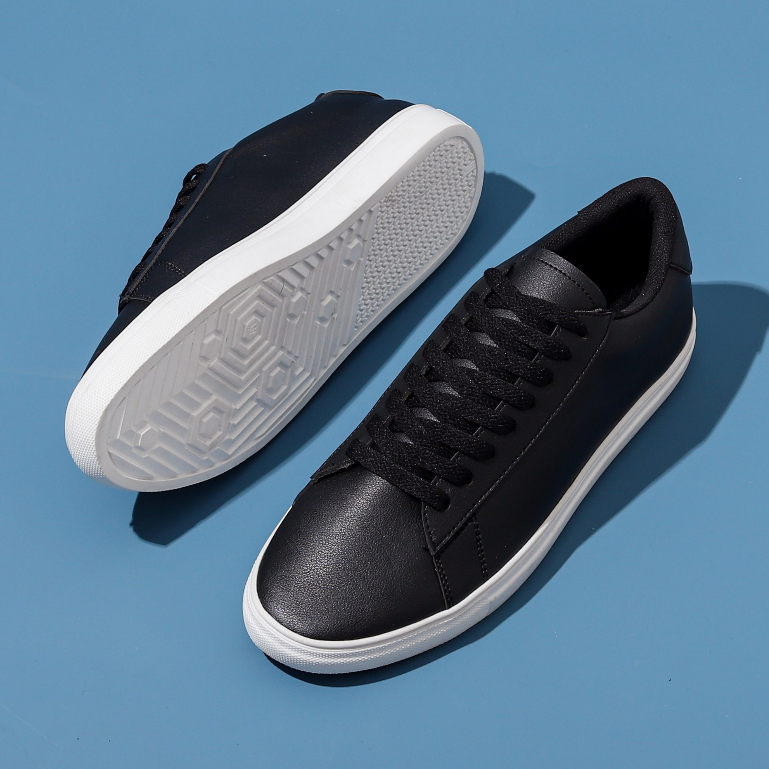 Muzzle Black | 36-44 | Sepatu Sneakers Putih Original Sneaker Casual Sniker Kasual Jalan Pria Wanita Lokal Ori Footwear | FORIND x Lvnatica
