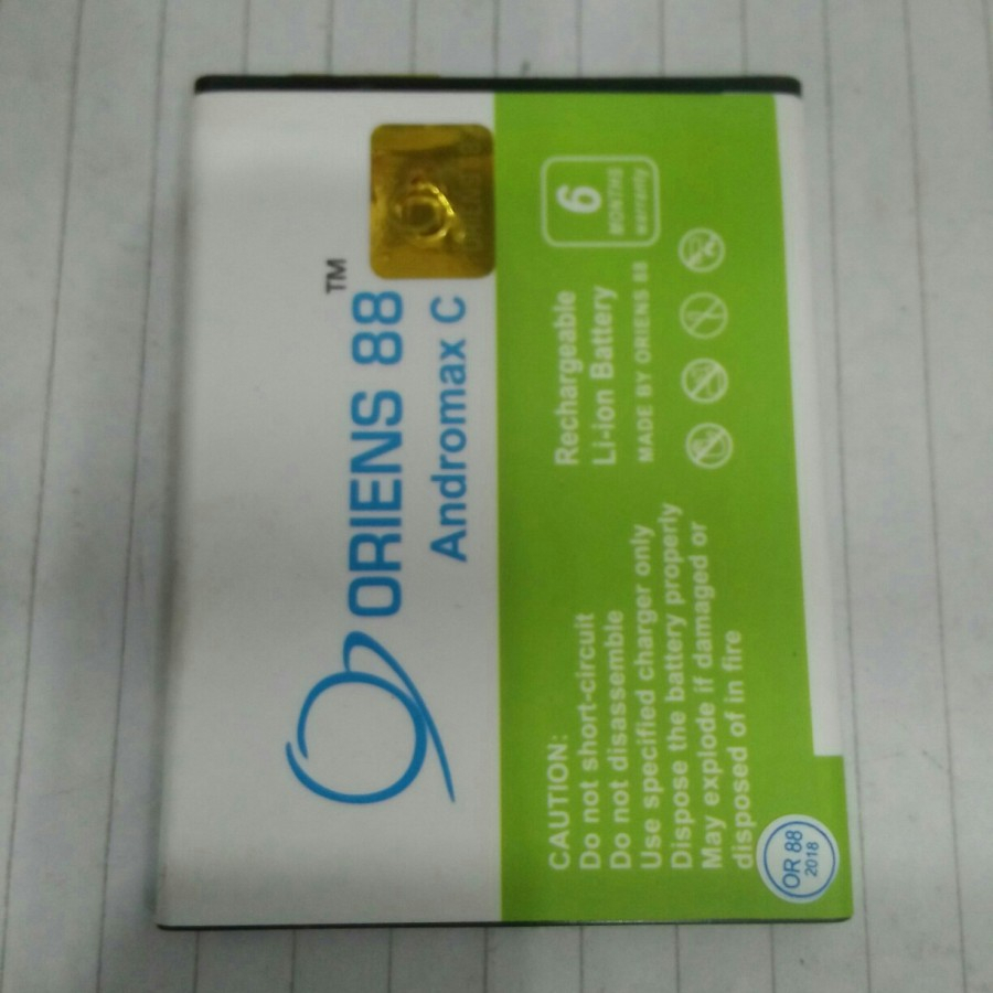 Baterai Batre Battery Andromax C Double Power/IC ORIENS88