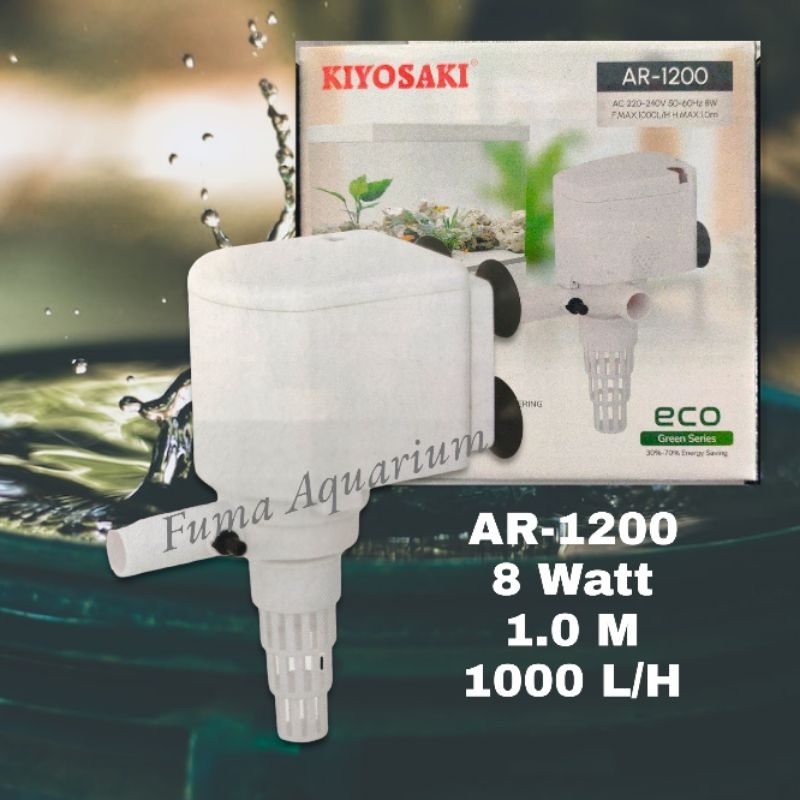 Pompa Celup Mesin Filter KIYOSAKI 1200 AR-1200 Aquarium power head Aquascape Submersible Pump