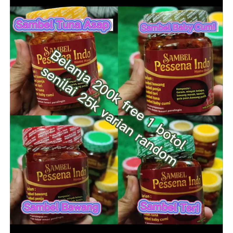 

Promo.Beli.Sambel.200k.gratis.1.botol.sambel.senilai.25k
