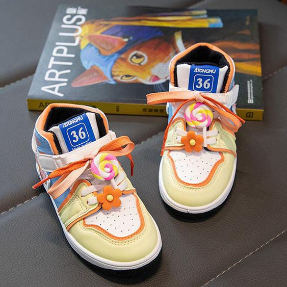 [Tokobig] Lolilunaboot Sneaker Sepatu Anak Import Kids Ukuran 26-37 Usia 3-9 Tahun